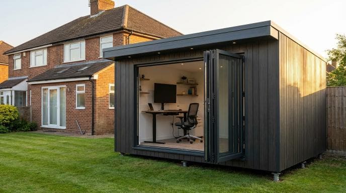 Garden Office Installation